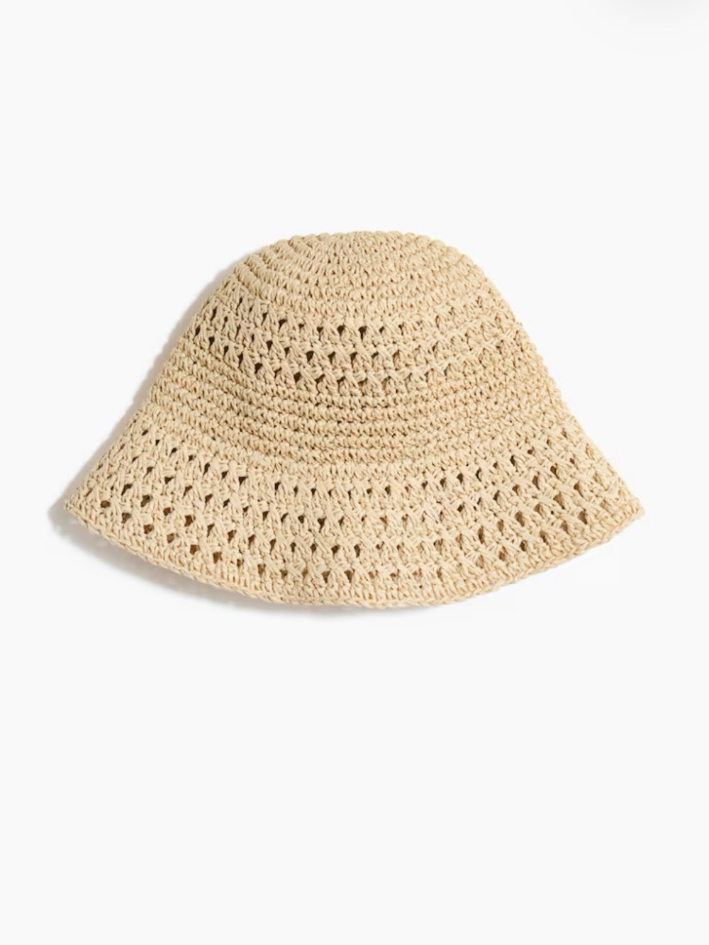 H&M Straw Bucket Hat - size L/58